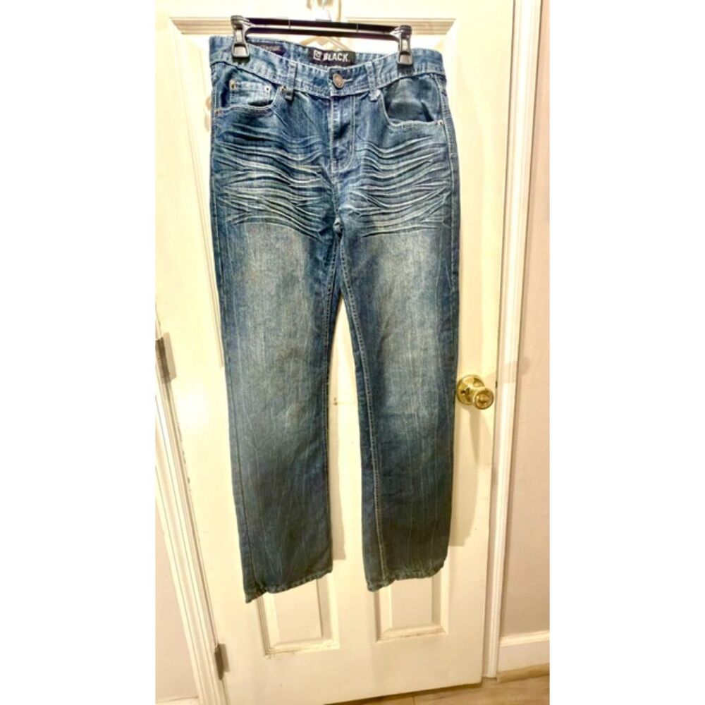 CJ Black Denim Straight Leg Men's Jeans Size 30/32